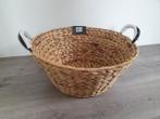 Senza Hyacint gevlochten mand (nieuw) (45x20 cm) nieuw, Overige materialen, Mand, Rond, Nieuw