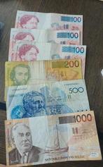 België lot van 6 bankbiljetten 2000 Frank, Ophalen of Verzenden, België