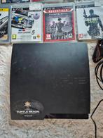 Ps3 met 3 controlers en 7 spellen, Ophalen of Verzenden, Gebruikt, Met 2 controllers, Slim