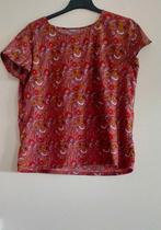 Te Koop 2 T-shirts Met Bloemen Montief, Ophalen, Zwart, Maat 42/44 (L), Nieuw