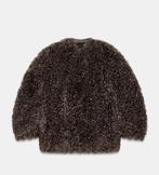 Zara Faux Fur Coat S/M. 8490/244/737, Kleding | Dames, Jassen | Winter, Maat 38/40 (M), Bruin, Zara, Nieuw