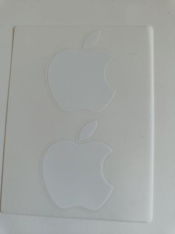 Originele Apple Stickers - 2 stuks - Nieuw beschikbaar voor biedingen