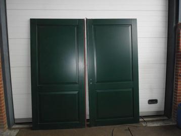 nieuwe set weekamp garagedeuren wk3502 geen kozijn bij beschikbaar voor biedingen