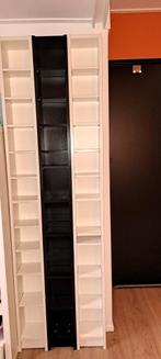 CDkast/ DVD- kast wit en zwart, Ophalen, Zo goed als nieuw, Hout, Cd's of Dvd's