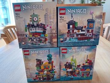 Lego Micro Ninjago City - Serie van 4 Compleet en Nieuw beschikbaar voor biedingen