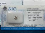0.82 Karaat AIG Gecertificeerde Diamant - L.Y.Grav SI3, Sieraden, Tassen en Uiterlijk, Edelstenen, Ophalen of Verzenden, Nieuw