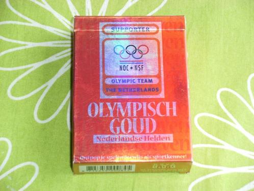 Olympisch goud NOC NSF kwartet - Nederlandse Helden, Verzamelen, Speelkaarten, Jokers en Kwartetten, Zo goed als nieuw, Kwartet(ten)