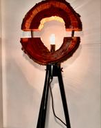 Eyecatcher; Unieke staande lamp van boomstronk, Ophalen of Verzenden