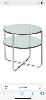 Bijzettafel van Gispen GT 425 in smetteloze staat, 45 tot 60 cm, Minder dan 55 cm, Rond, Ophalen of Verzenden