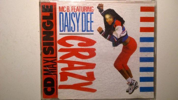 MC B. Featuring Daisy Dee - Crazy, Cd's en Dvd's, Cd Singles, Zo goed als nieuw, Hiphop en Rap, 1 single, Maxi-single, Ophalen of Verzenden