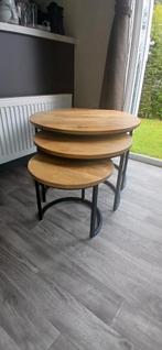 Salontafels, Huis en Inrichting, Ophalen, Gebruikt, 50 tot 100 cm, Rond