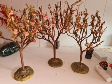 Bloesem boom roze miniatuur 22 cm hoog Luville Lemax beschikbaar voor biedingen