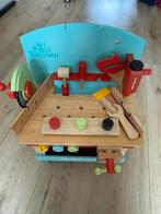 Le Toy Van Houten Werkbank met Gereedschap, Ophalen, Zo goed als nieuw, Meubelstuk of Keukentje