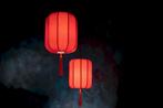 Chinese lamp nieuw, Huis en Inrichting, Lampen | Hanglampen, Stof, Nieuw, Ophalen of Verzenden, Chinees