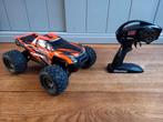Traxxas Mini Maxx met upgrades RC bestuurbare auto met doos, Auto offroad, Ophalen of Verzenden, Zo goed als nieuw, Schaal 1:10
