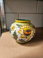 Antieke Plateel Vaas met Merk, Antiek en Kunst, Ophalen of Verzenden