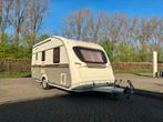 Avento Gran Turismo 430 TF 2006, Caravans en Kamperen, Caravans, Vast bed, Avento, Bedrijf, Treinzit