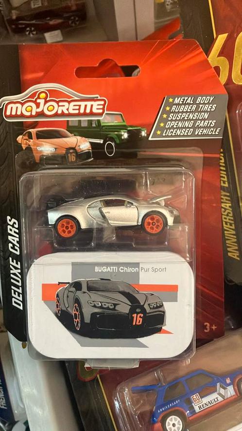 Majorette bugatti chiron, Hobby en Vrije tijd, Modelauto's | Overige schalen, Nieuw, Auto, Ophalen of Verzenden