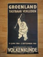 Groenland Tentoonstelling Poster 1984, Ophalen of Verzenden