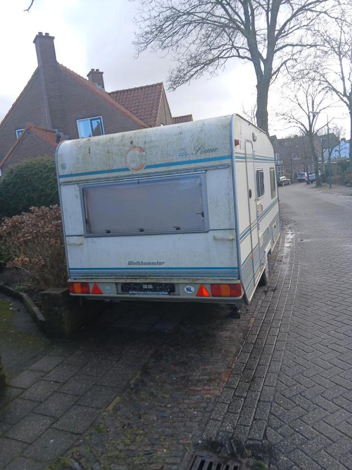 Caravan tec, Caravans en Kamperen, Caravans, Particulier, tot en met 4, 750 - 1000 kg, Rondzit, Vast bed, Kachel, Koelkast, Ophalen