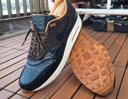 ≥ Nike Air Max Fb 'Quilted Leopard' Black 45 11 — Schoenen