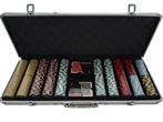 Monte Carlo Tournament Pokerset – 500 Clay Composite Chips (, Hobby en Vrije tijd, Gezelschapsspellen | Kaartspellen, Een of twee spelers