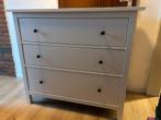 Ladekast Hemnes - 3 laden - wit, Ophalen, Gebruikt, 100 tot 150 cm, 3 of 4 laden