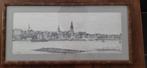 Tekening Waalkade Nijmegen, Antiek en Kunst, Ophalen