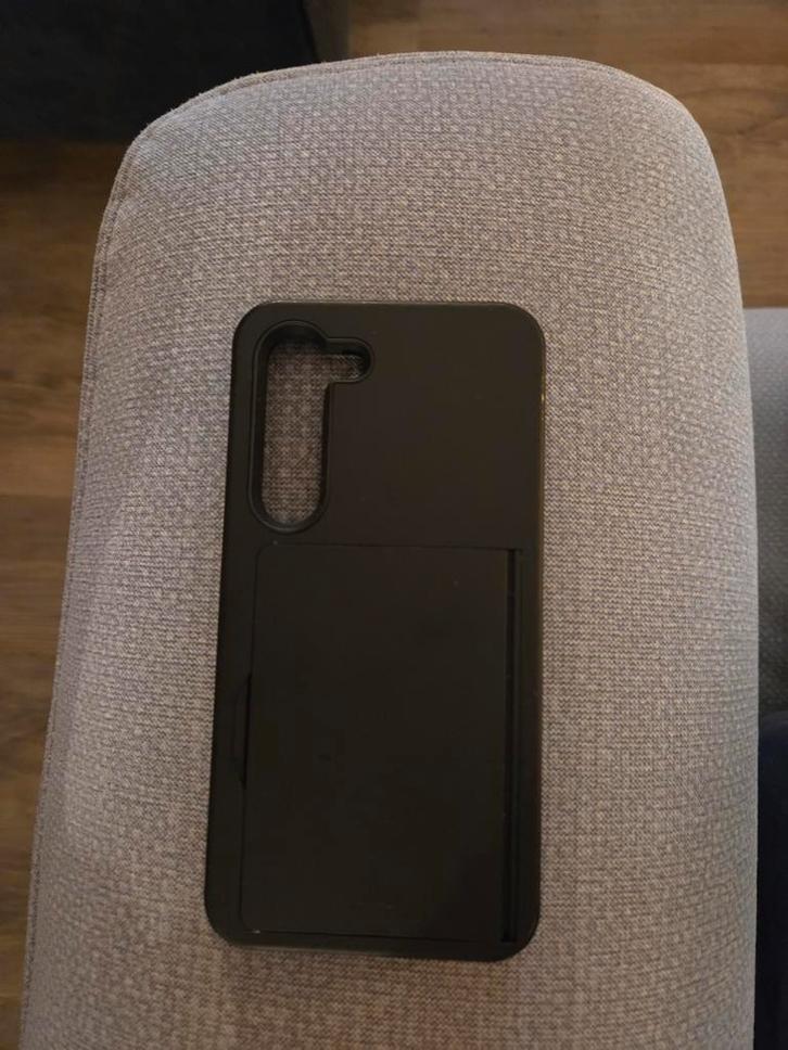 Samsung Galaxy S23 hoesje met vakje - Zwart, Telecommunicatie, Mobiele telefoons | Hoesjes en Frontjes | Apple iPhone, Zo goed als nieuw