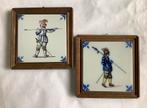 Figuurdecor - KRIJGSMAN/PIEKENIER- 2 tegels, Ophalen of Verzenden