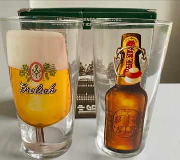 Grolsch Bierglazen 2004 Limited Edition - Collectors Item beschikbaar voor biedingen