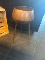 Bloempot op Pootjes - Stijlvol Design, Minder dan 60 cm, Rond, Nieuw, Ophalen of Verzenden
