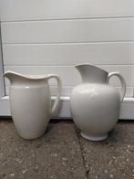 Antieke Aardewerk Schenkkannen - Perfecte Staat!, Verzenden, Wit, Aardewerk of Porselein, Zo goed als nieuw