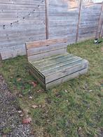 Tuinloungebank tuinhout, Tuin en Terras, Ophalen, Gebruikt, Hout