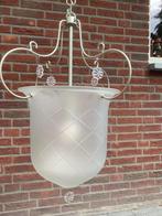 Hanglamp, Huis en Inrichting, Lampen | Hanglampen, Ophalen, Zo goed als nieuw, Glas, 50 tot 75 cm