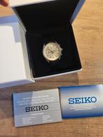 Seiko SSB383P1, Seiko, Leer, Staal, Polshorloge