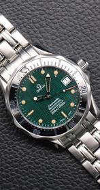 Omega Seamaster 300M | FULL SET | 2 jaar garantie!, Ophalen of Verzenden, Zo goed als nieuw, Groen, Staal
