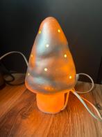 Heico paddenstoel lamp zilver, Huis en Inrichting, Ophalen of Verzenden, Zo goed als nieuw, Kunststof, Minder dan 50 cm