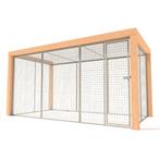 *NIEUW* Kippenren gegalvaniseerd + Douglas hout constructie