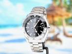 Omega Seamaster Planet Ocean GMT Oreo Briljante staat 2023, Staal, Staal, Polshorloge, Ophalen of Verzenden