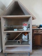 Mooie houten caviaflat, Dieren en Toebehoren, Ophalen, Zo goed als nieuw, 90 cm of meer, Konijn