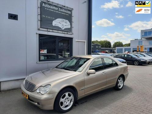 Mercedes-Benz C-klasse 240 Elegance leer clima cruise lmv, Auto's, Mercedes-Benz, Te koop, C-Klasse, ABS, Airbags, Airconditioning