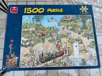Jan Van Haasteren 01555 Puzzel 1500 st - De Golfbaan! beschikbaar voor biedingen