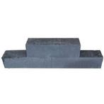 Stapelblok 15x15x60cm antraciet - 15 stuks, Tuin en Terras, Ophalen, Zo goed als nieuw, Composiet