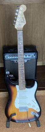 El. Gitaar Fender Squier Strat met Seymour Duncan pick-ups, Muziek en Instrumenten, Snaarinstrumenten | Gitaren | Elektrisch, Ophalen of Verzenden