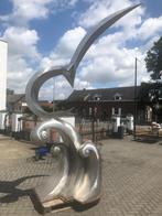 425 cm Gigantisch kunstwerk beeld rvs tuinbeeld Vogel Meeuw, Tuin en Terras, Tuinbeelden, Ophalen, Dierenbeeld, Gebruikt, Wilms