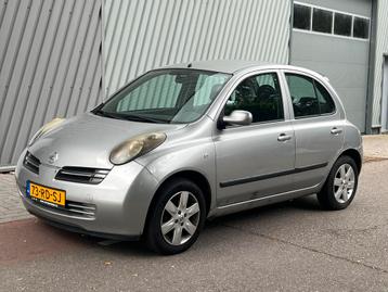 Nissan Micra 1.2 59KW 5DR 2005 Grijs beschikbaar voor biedingen