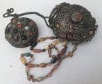 Vintage Sajai sieradendoos met edelstenen, Overige materialen, Ophalen of Verzenden, Zo goed als nieuw, Overige kleuren