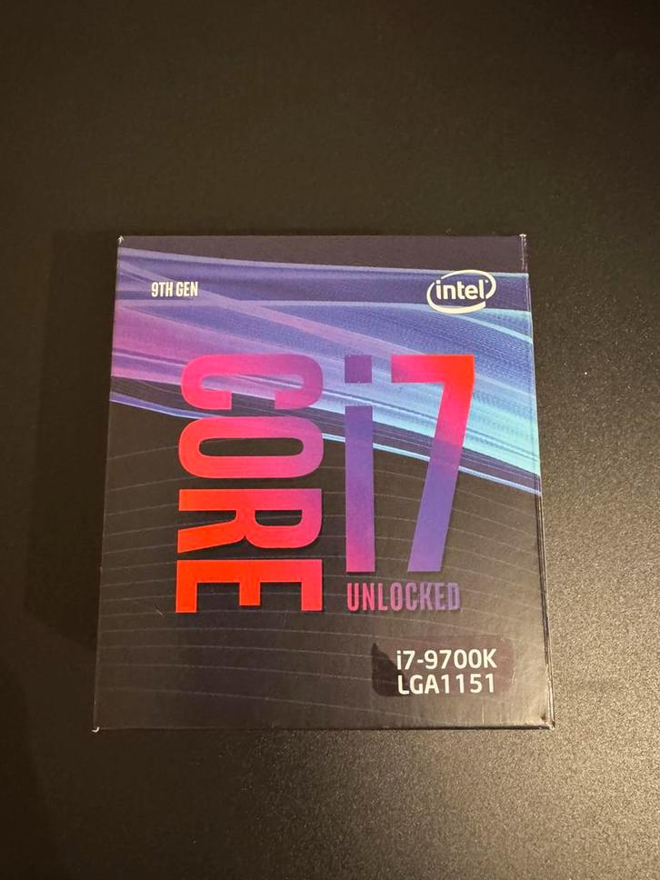 Intel Core i7 9700K, Computers en Software, Processors, Zo goed als nieuw, 8-core, 4 Ghz of meer, Ophalen of Verzenden