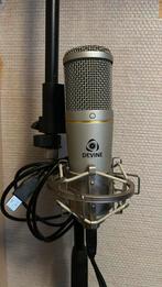 Devine studio mircofoon met standaard, Ophalen of Verzenden, Zo goed als nieuw